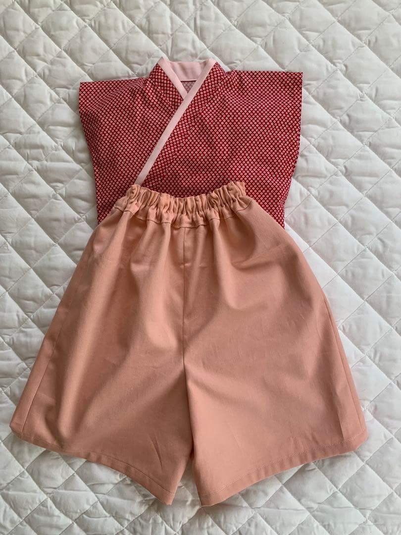 十二単風　ベビー　ハンドメイド　*ひな祭り　*お食い初め　*初節句