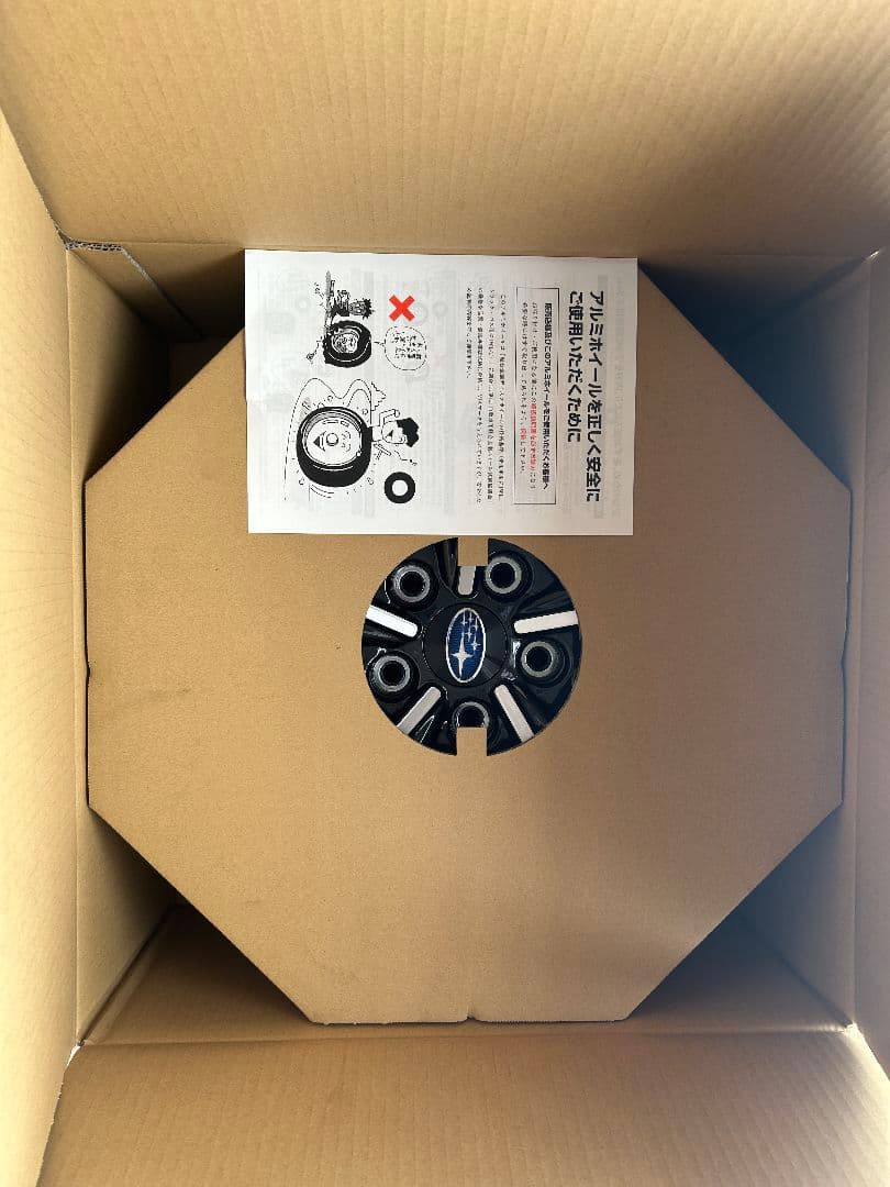 ★ 新車外し レヴォーグ スバル純正 アルミホイール 18インチ ４本セット