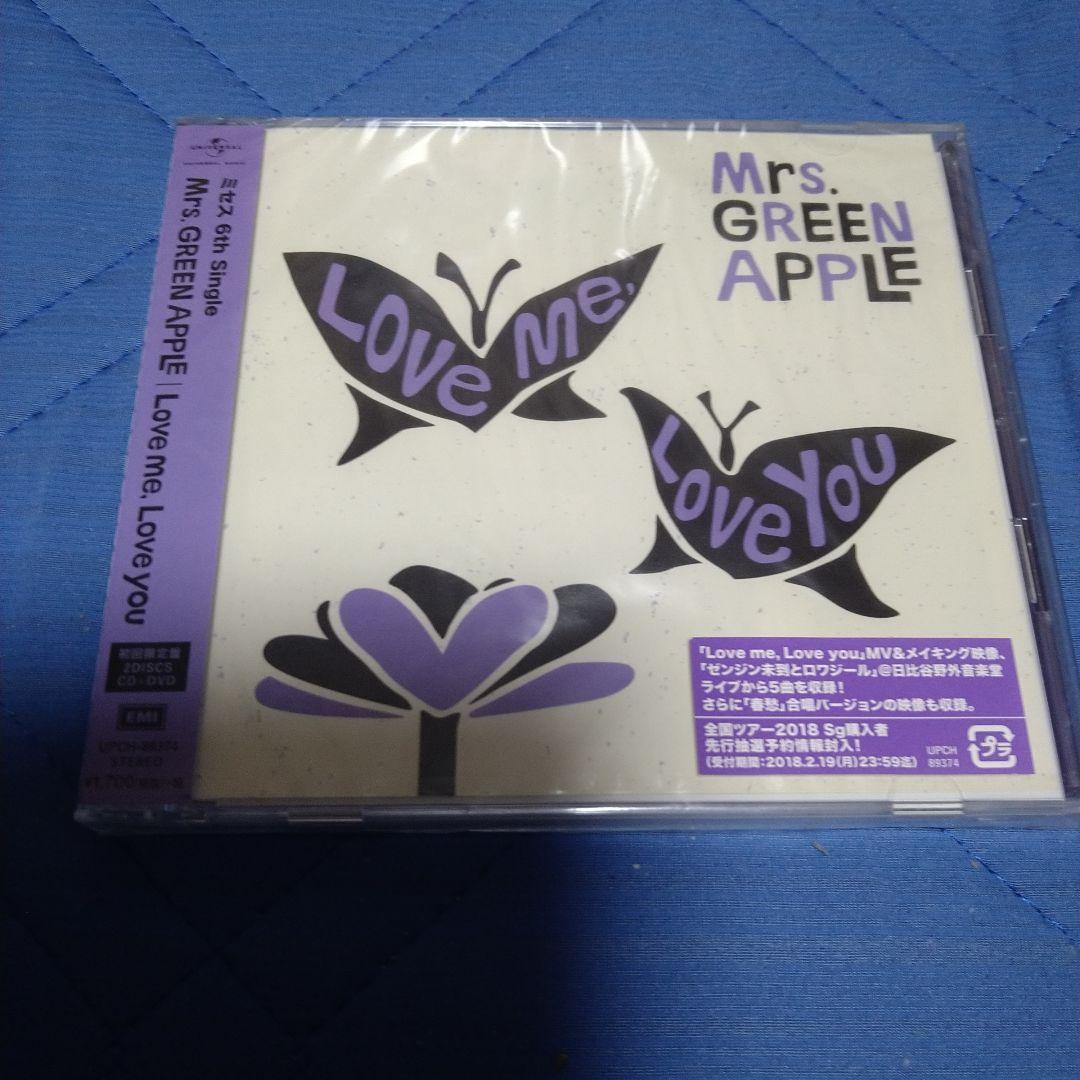 未開封Mrs.GREEN APPLELove me,Love you初回DVD付