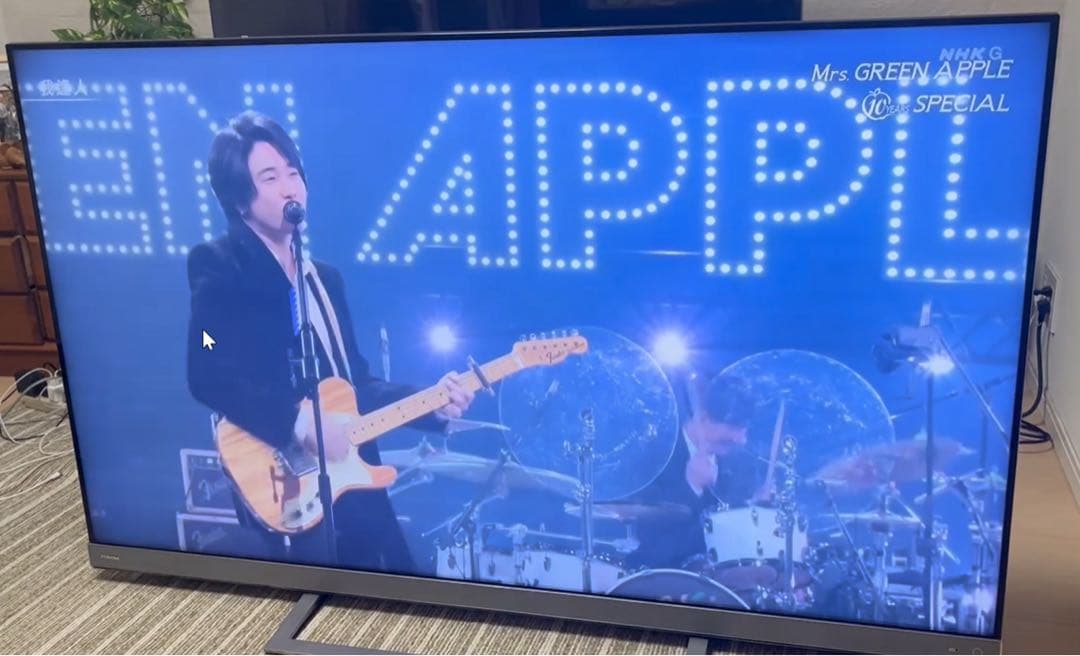 シュガー　東芝REGZA65型　4K大画面液晶テレビ