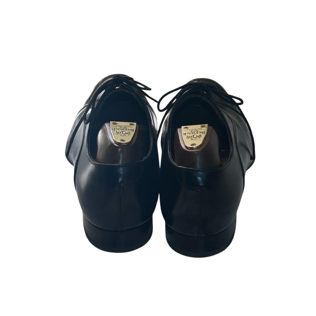 新品未使用　人気モデル　リーガルストレートチップ 011R ブラック 25.5