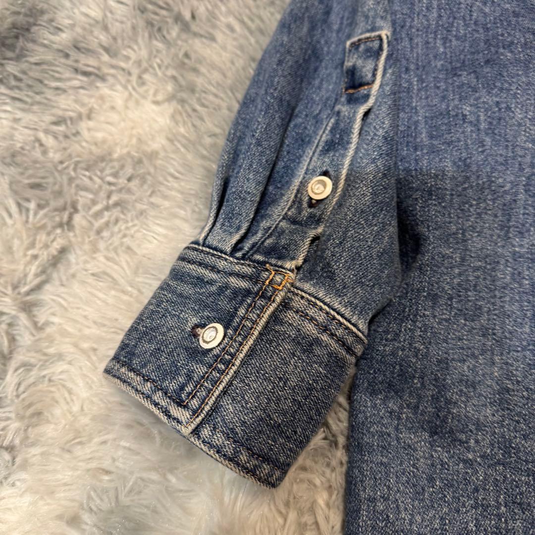 【美品】Healthy Denim ヘルシーデニム オーバーサイズ デニムシャツ