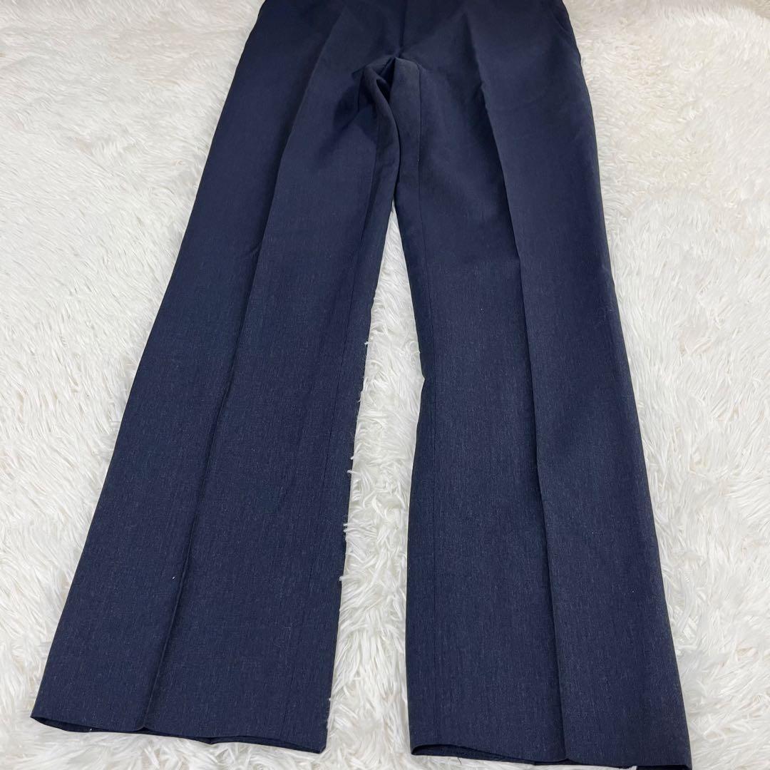 【美品/イタリア生地】スーツセレクト 3ピース セットアップ A5 ネイビー