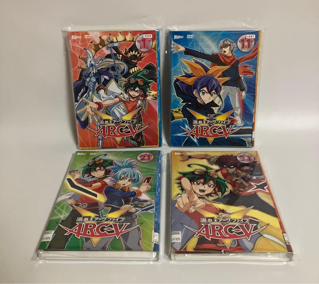 レンタルDVD　遊☆戯☆王 ARC-V 全37巻セット