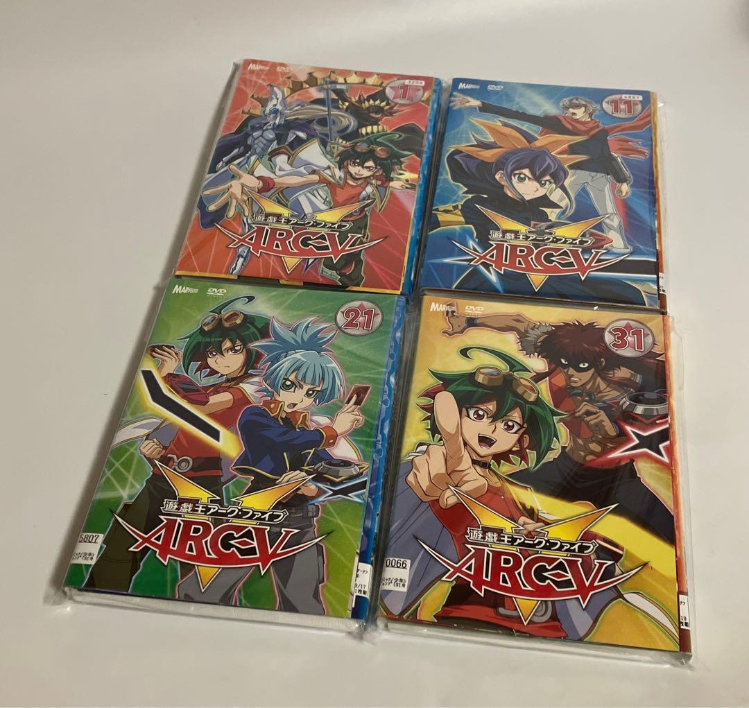 レンタルDVD　遊☆戯☆王 ARC-V 全37巻セット