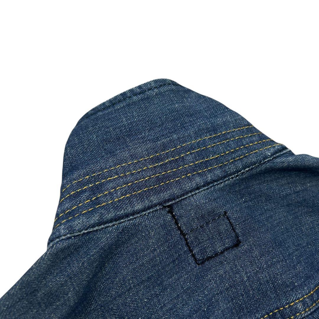 70〜80's Lee デニム トラッカージャケット メンズ40 ブルーデニム