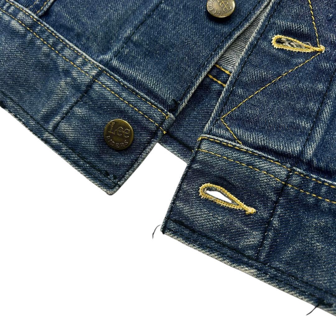70〜80's Lee デニム トラッカージャケット メンズ40 ブルーデニム