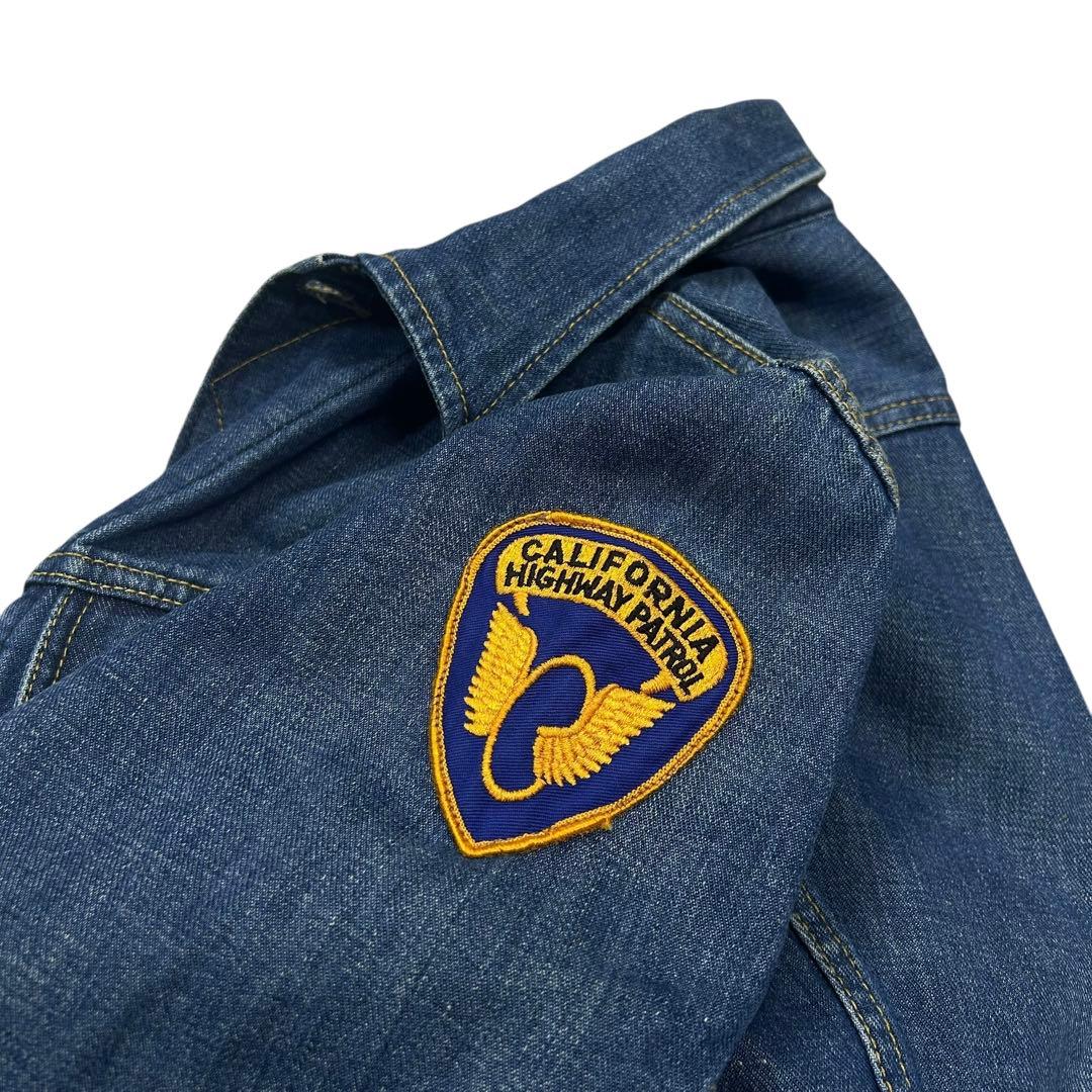 70〜80's Lee デニム トラッカージャケット メンズ40 ブルーデニム