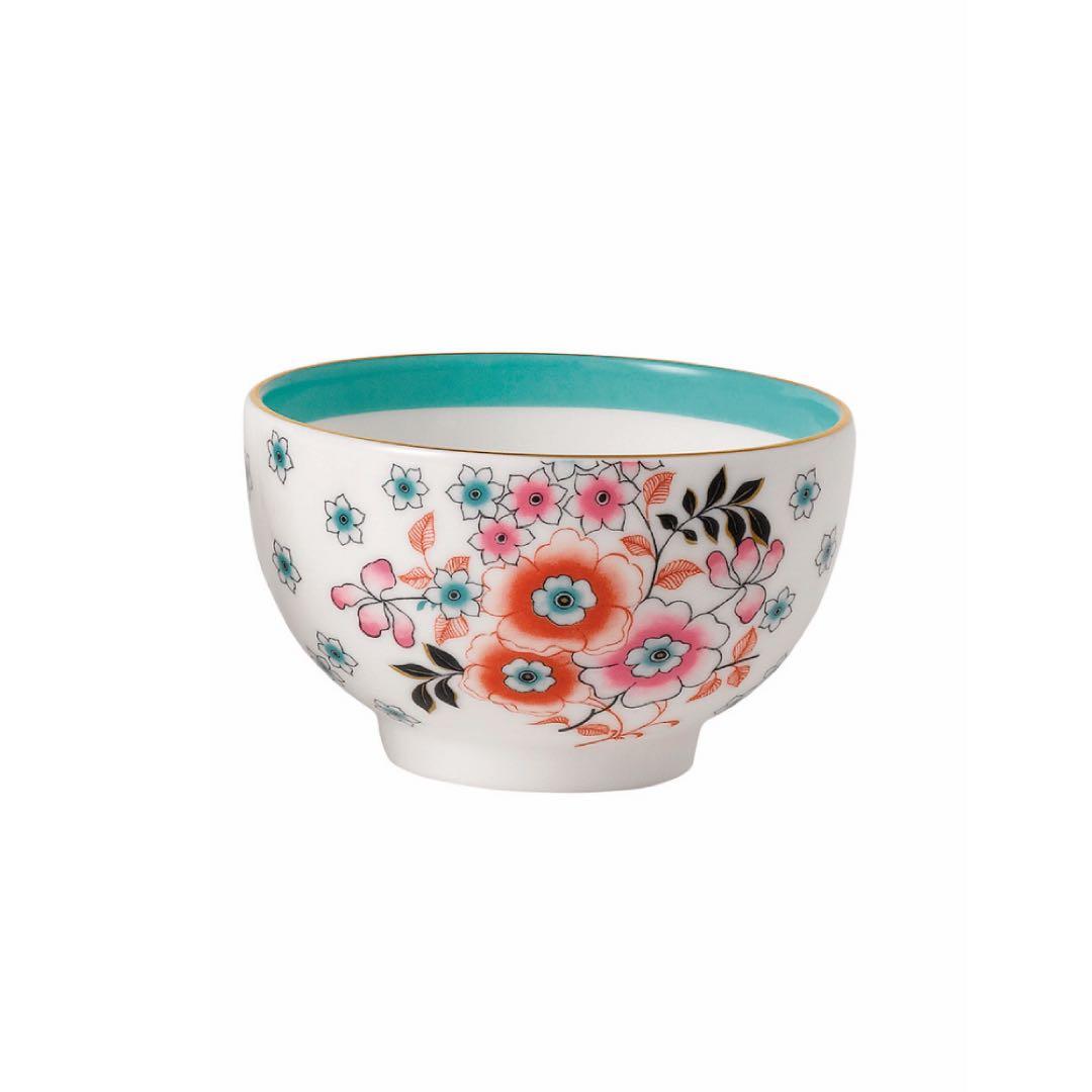 新品ウェッジウッド ワンダーラスト ティーボウルセットカメリア 湯呑み 茶碗