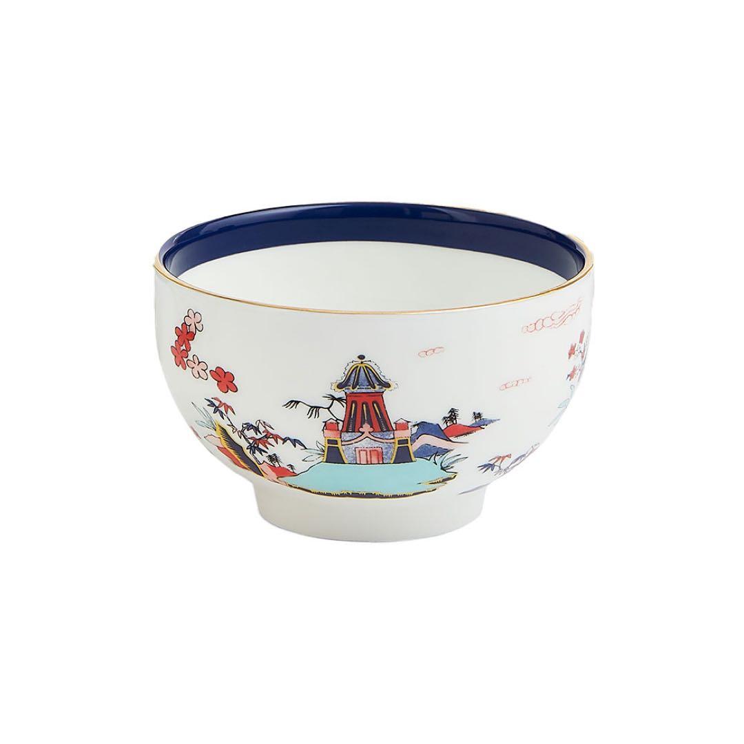 新品ウェッジウッド ワンダーラスト ティーボウルセットカメリア 湯呑み 茶碗