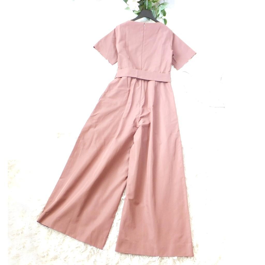 ◆マックスマーラ◆新品◆上品ピンク◆コットンツイルオールインワン◆ジャンプスーツ