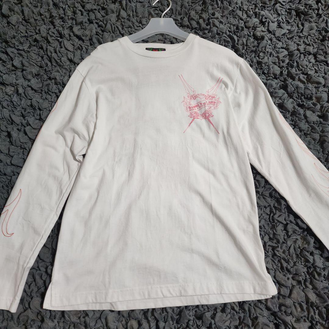 未使用 錦 × エヴァ 真希波マリ 刺繍 ロングスリーブ Tシャツ