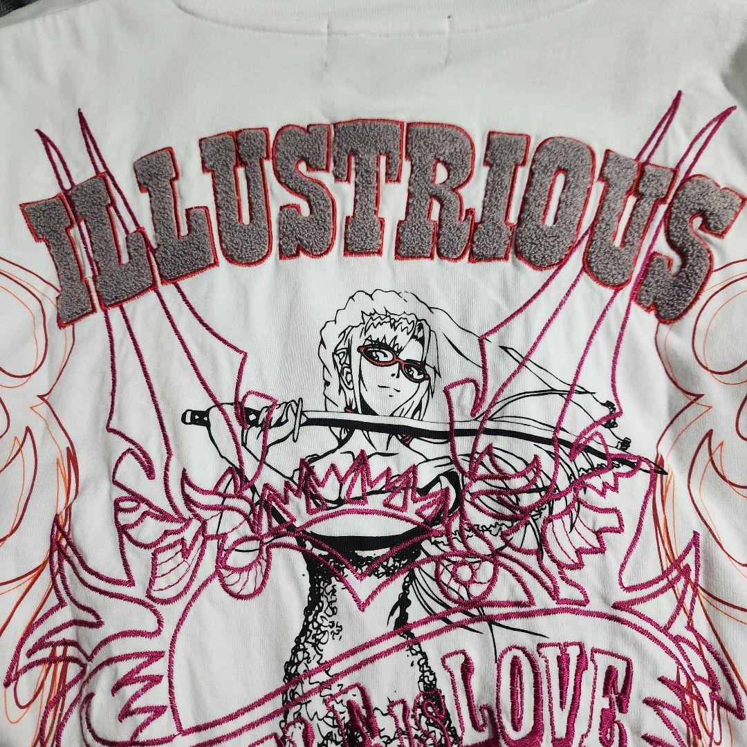 未使用 錦 × エヴァ 真希波マリ 刺繍 ロングスリーブ Tシャツ