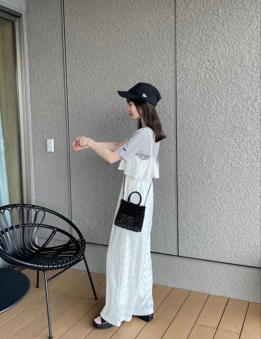 総レースキャミロンパース（hinari）