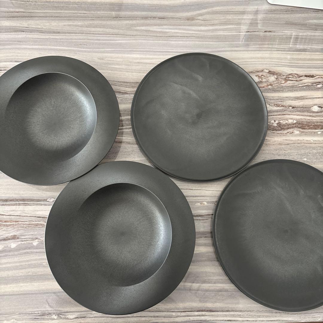 エイラス　ARAS 割れないお皿　ブラック