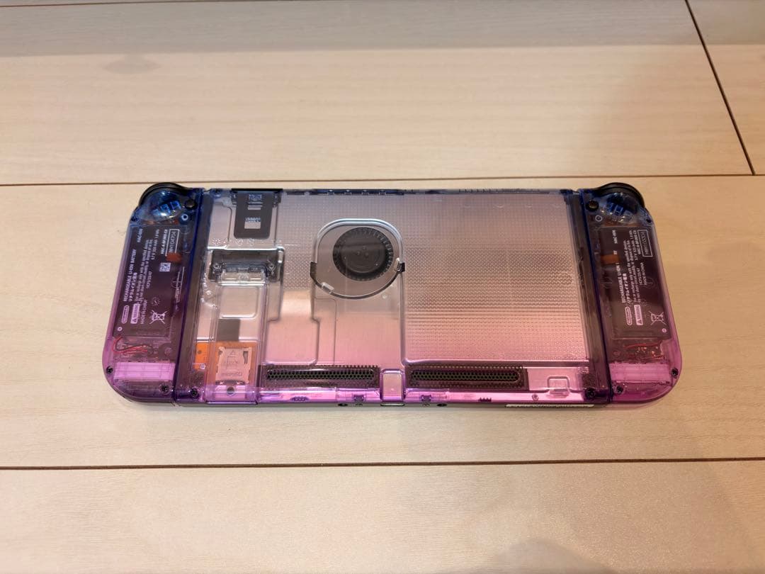 Nintendo Switch ニンテンドースイッチ本体 スケルトン パープル