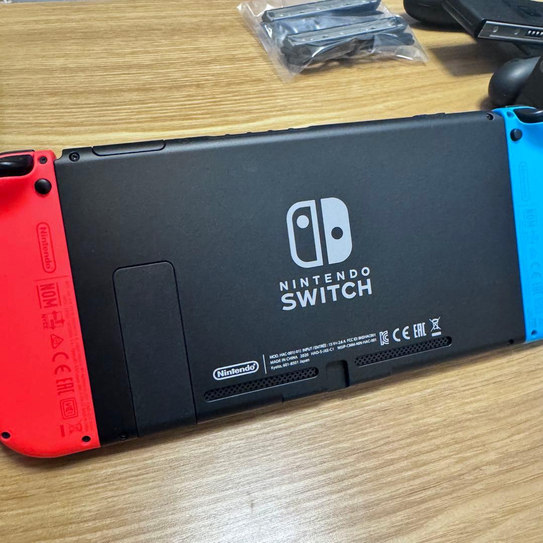 【美品】 Nintendo Switch ネオンブルー/ネオンレッド 本体