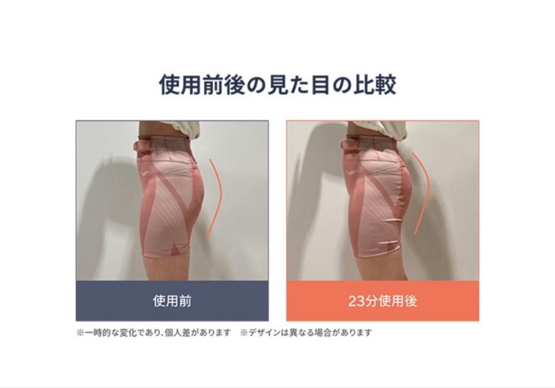 SIXPAD Hip Fit Mサイズ ピンク【1度のみ使用】