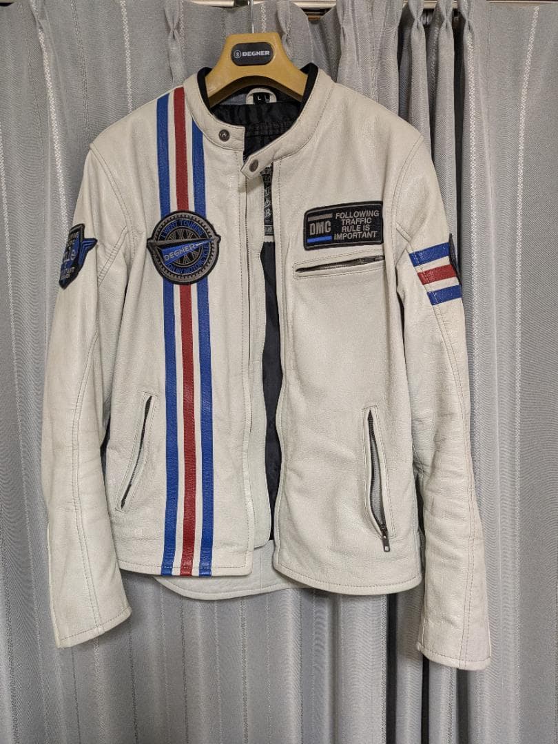 DEGNER レザートリコロールジャケット