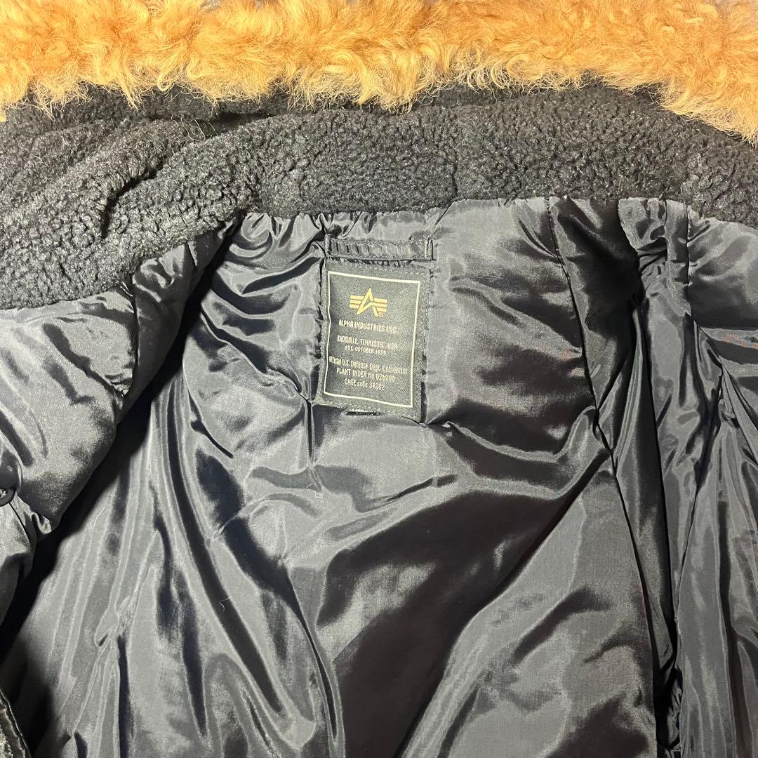 ALPHA INDUSTRIES N3BミリタリージャケットMサイズ　美品