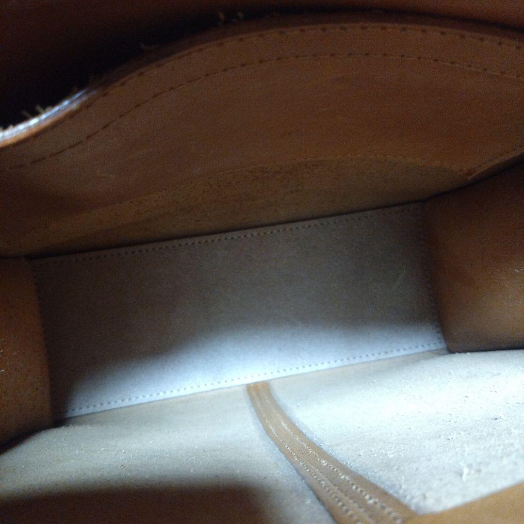 ユウ様土屋鞄　トートバッグ　ヌメ皮　シンプル