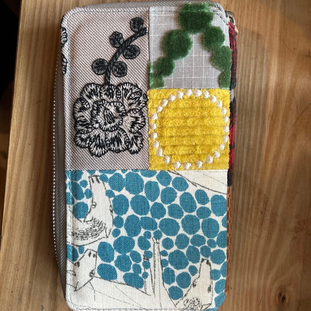 Mina perhonen パッチワークデザイン マルチケース