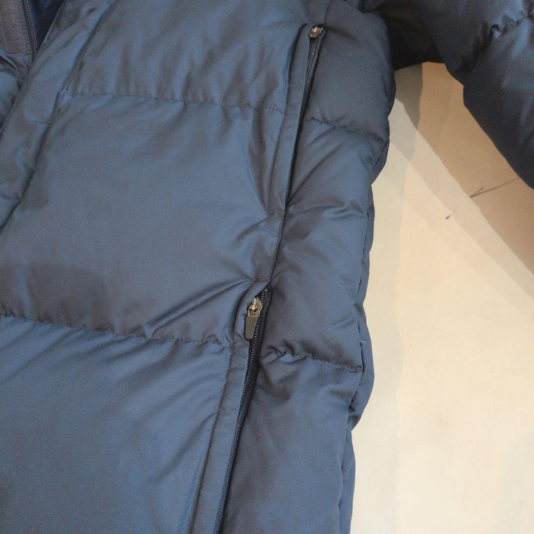 sws様リクエスト★XL フード付き NIKE ネイビーダウンコート メンズ