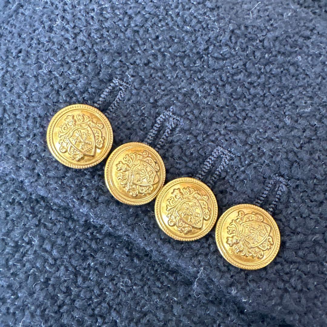 ANAYI アナイ 2021AW ツイードジャケット 金ボタン 38 日本製