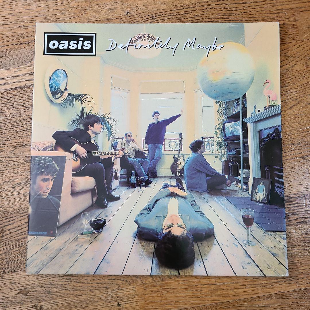 Oasis Definitely Maybe レコード UK盤