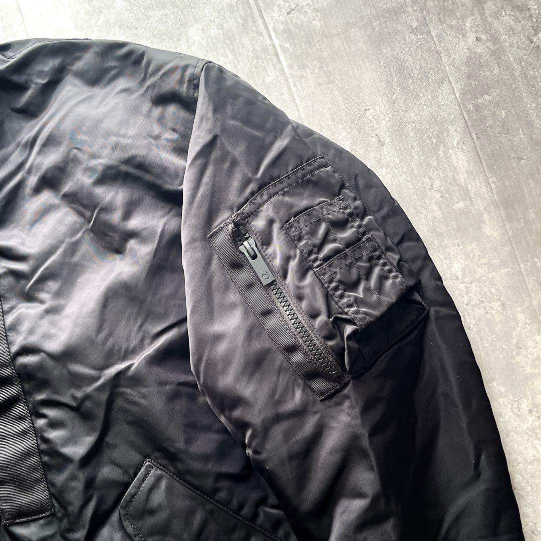 【UNIQLO】＋J ハイブリッドダウン　オーバーサイズMA-1ブルゾン M