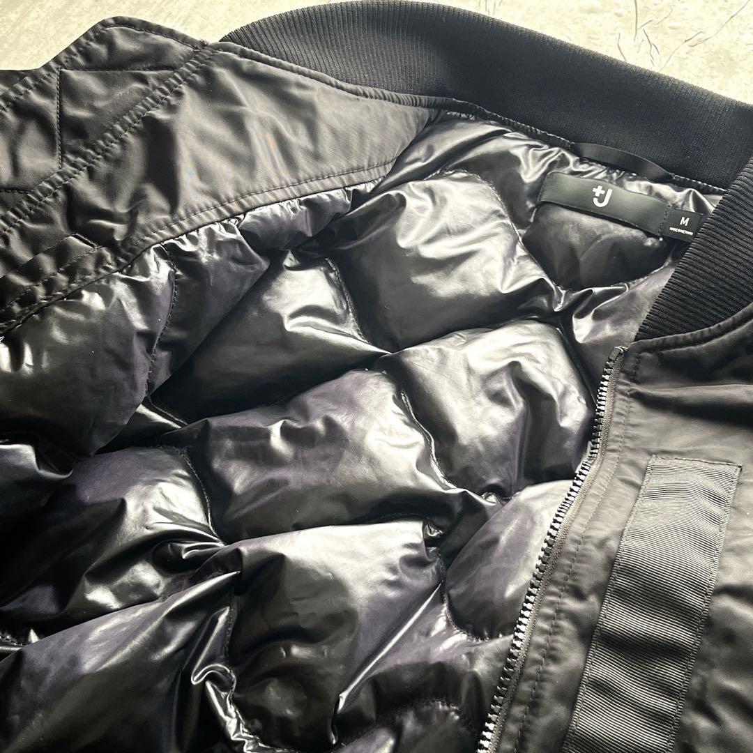 【UNIQLO】＋J ハイブリッドダウン　オーバーサイズMA-1ブルゾン M