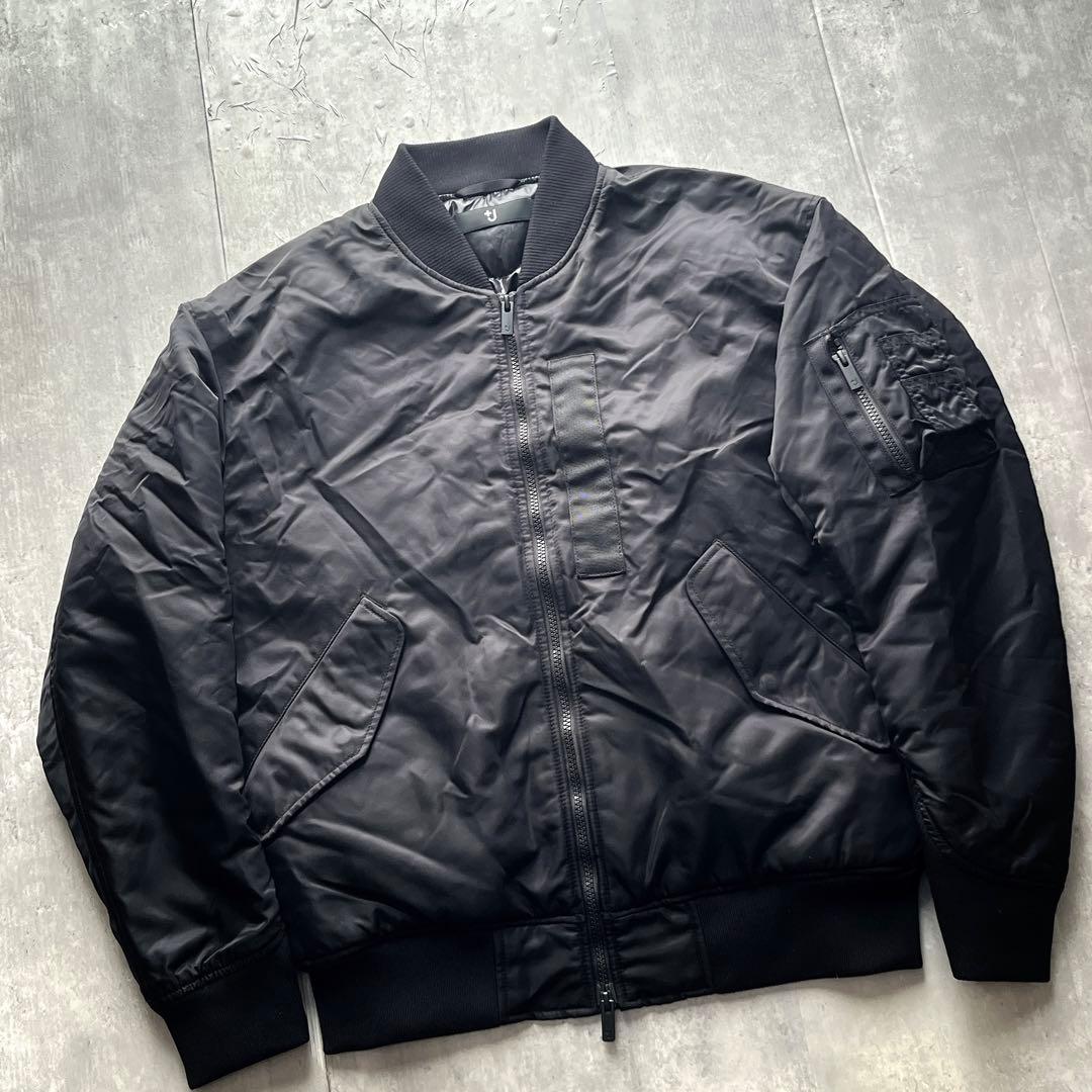 【UNIQLO】＋J ハイブリッドダウン　オーバーサイズMA-1ブルゾン M