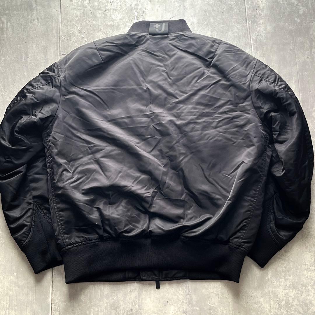 【UNIQLO】＋J ハイブリッドダウン　オーバーサイズMA-1ブルゾン M