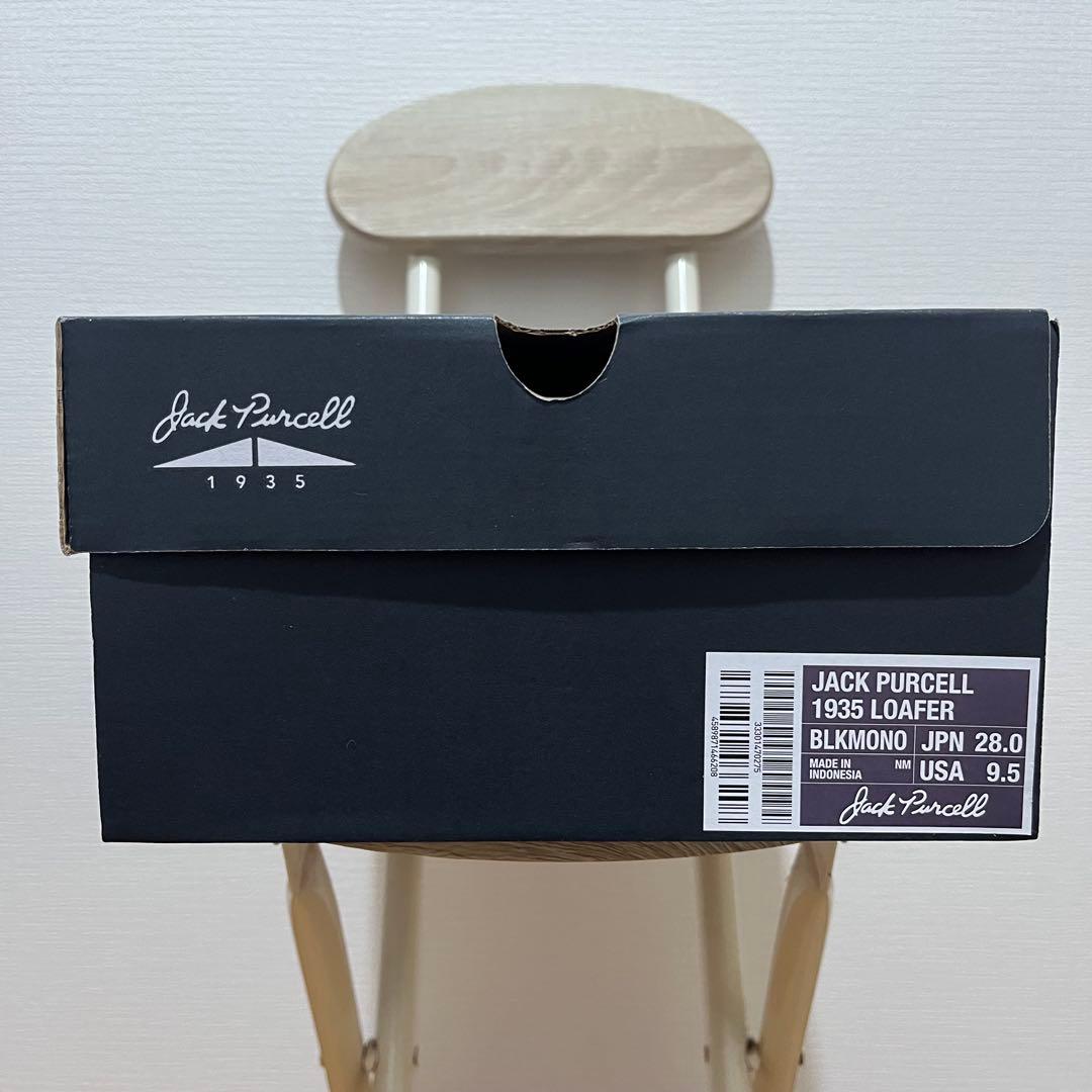 Jack Purcell 1935 Loafer 28cm ブラックモノクローム