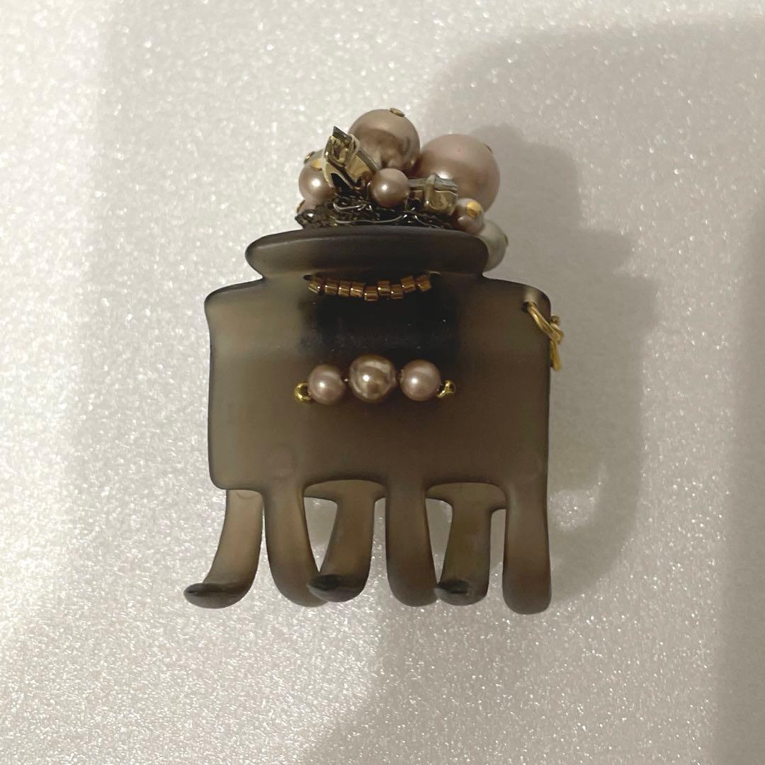 コンプレックスビズデザートクリップ、中クリップ2個セット上品アップ髪BIZ