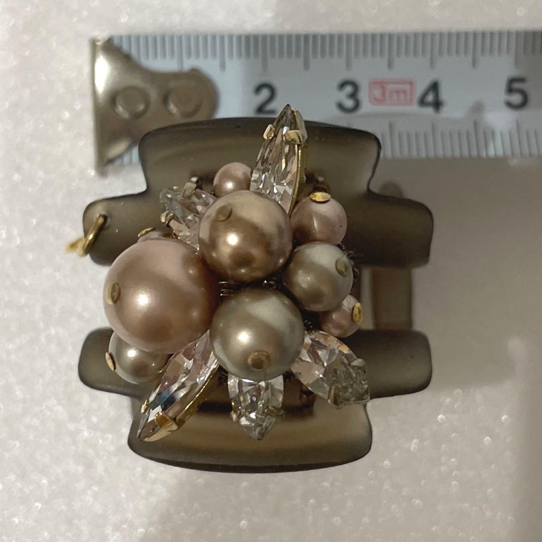 コンプレックスビズデザートクリップ、中クリップ2個セット上品アップ髪BIZ