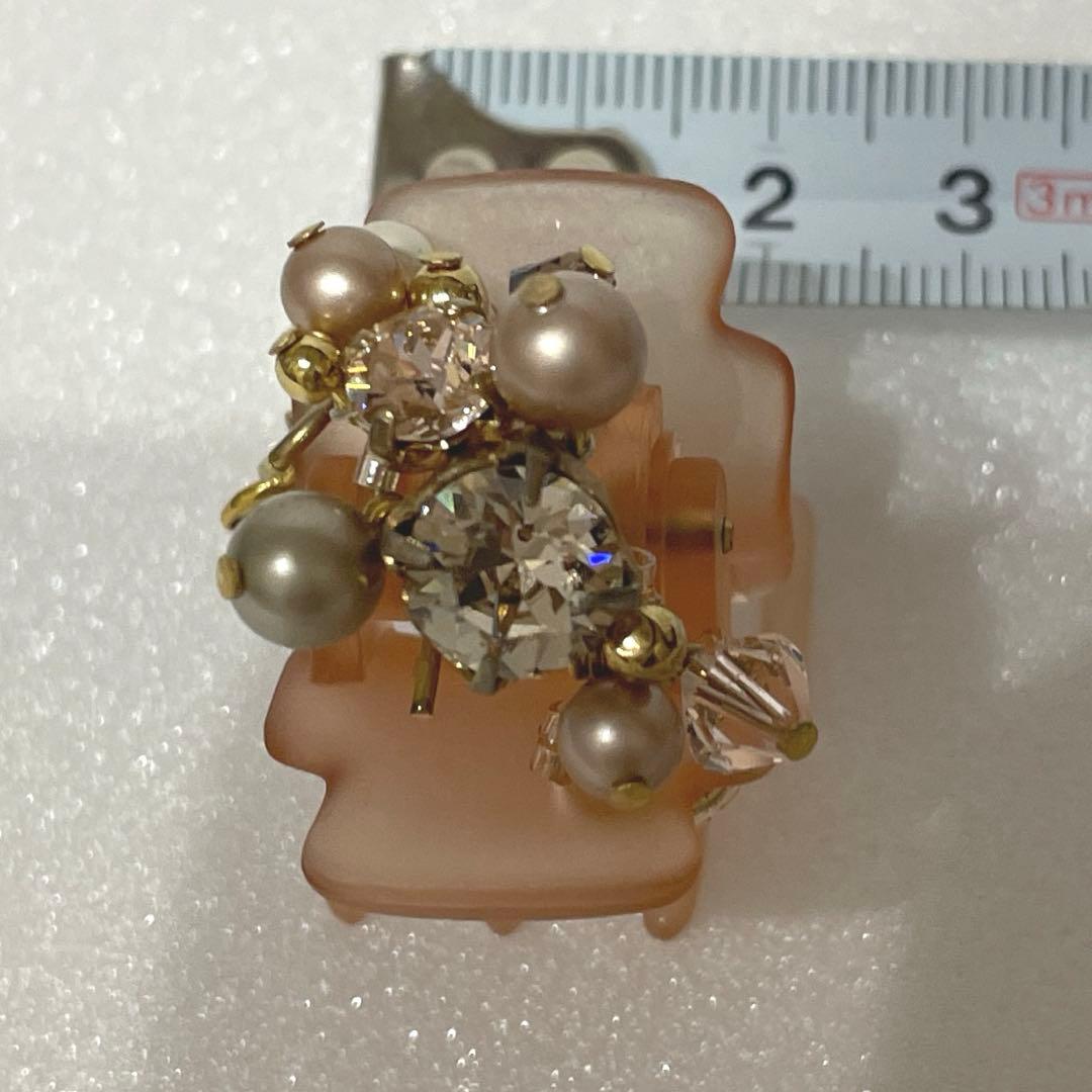 コンプレックスビズデザートクリップ、中クリップ2個セット上品アップ髪BIZ