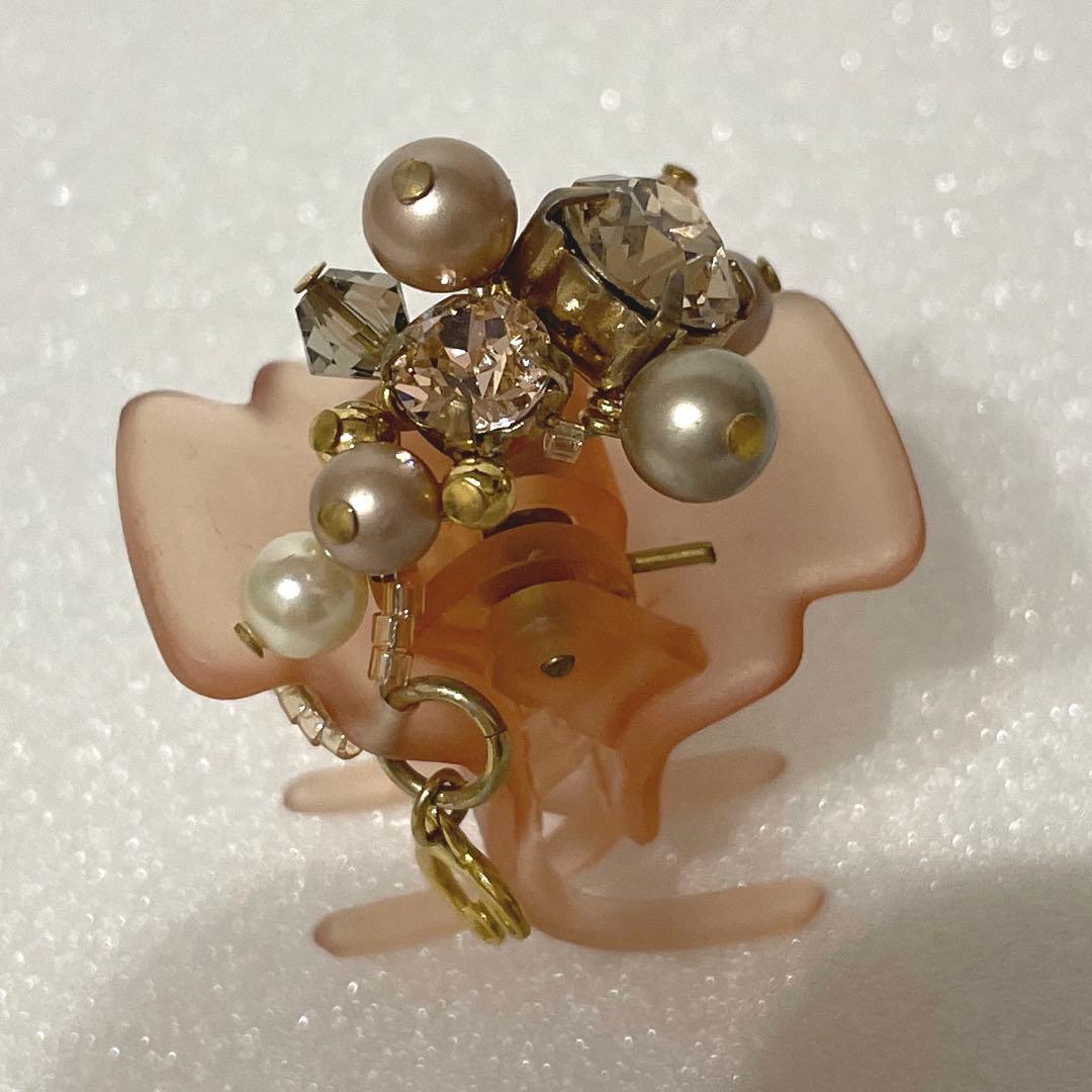 コンプレックスビズデザートクリップ、中クリップ2個セット上品アップ髪BIZ