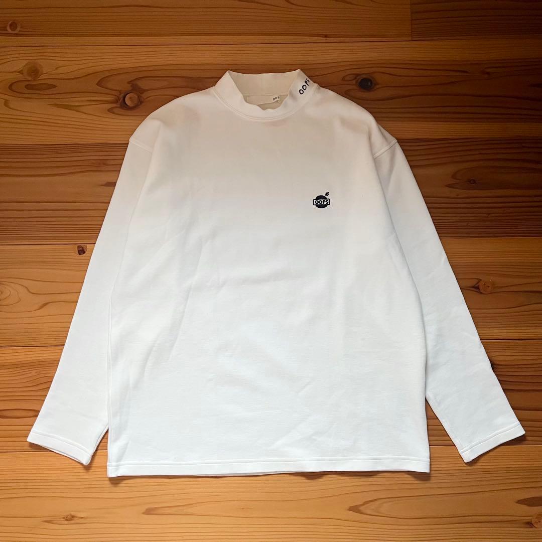 URBAN RESEARCH OOPS ゴルフ　モックネック長袖カットソー　L