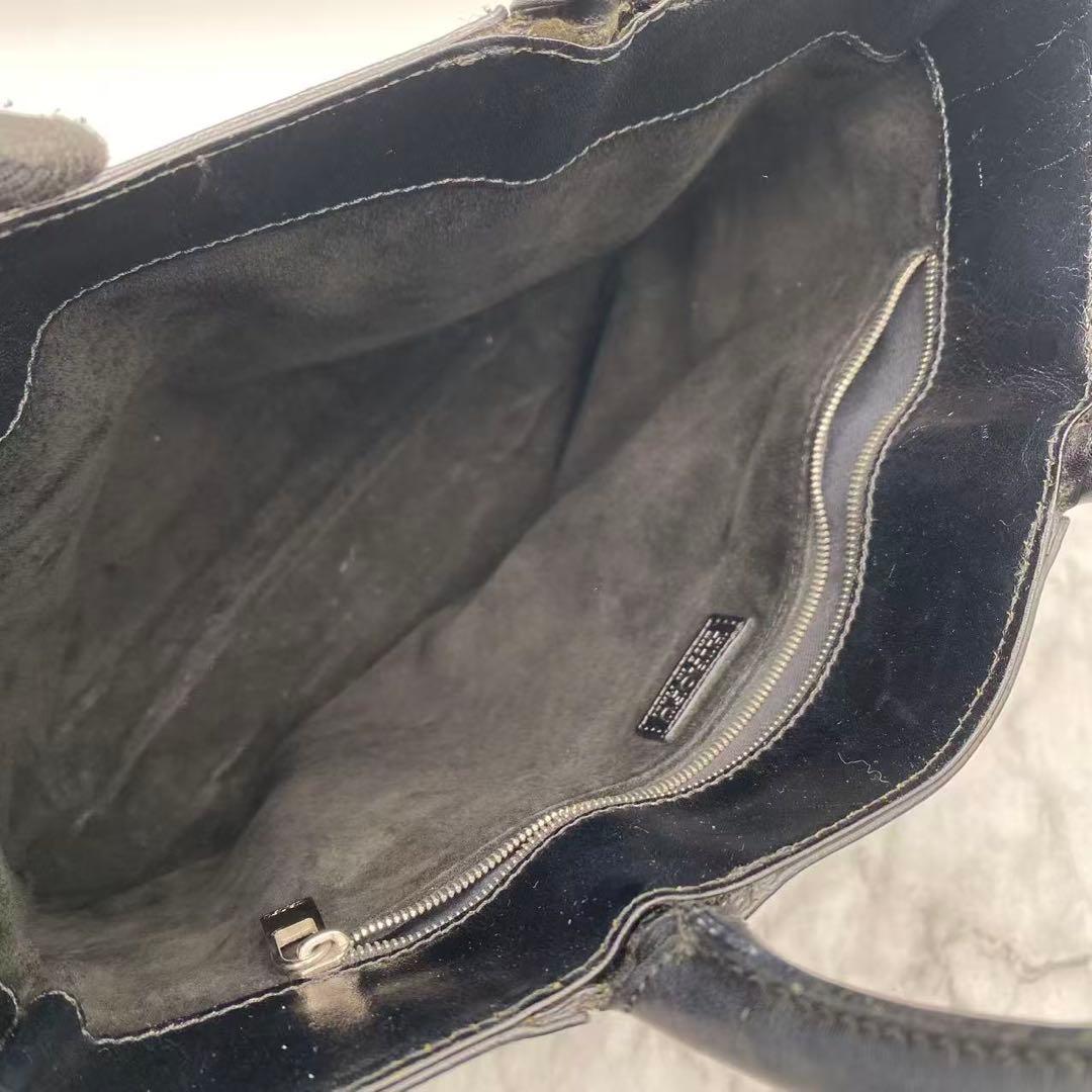 HIROFU　ヒロフ　トートバッグ　レザー　ロゴ　A4