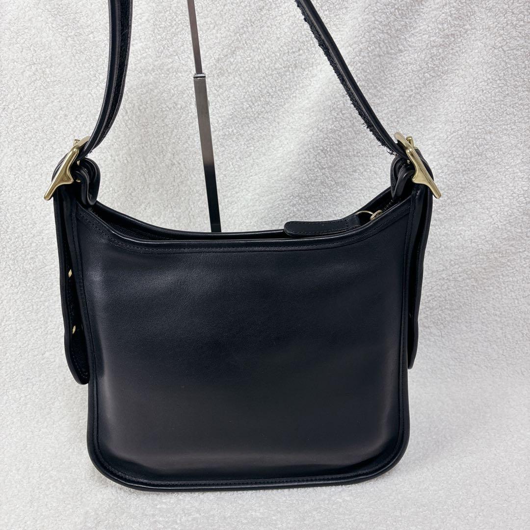 【希少　美品】OLD COACH ショルダーバッグ 9966 グラブタンレザー