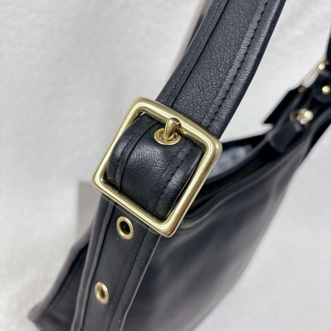 【希少　美品】OLD COACH ショルダーバッグ 9966 グラブタンレザー