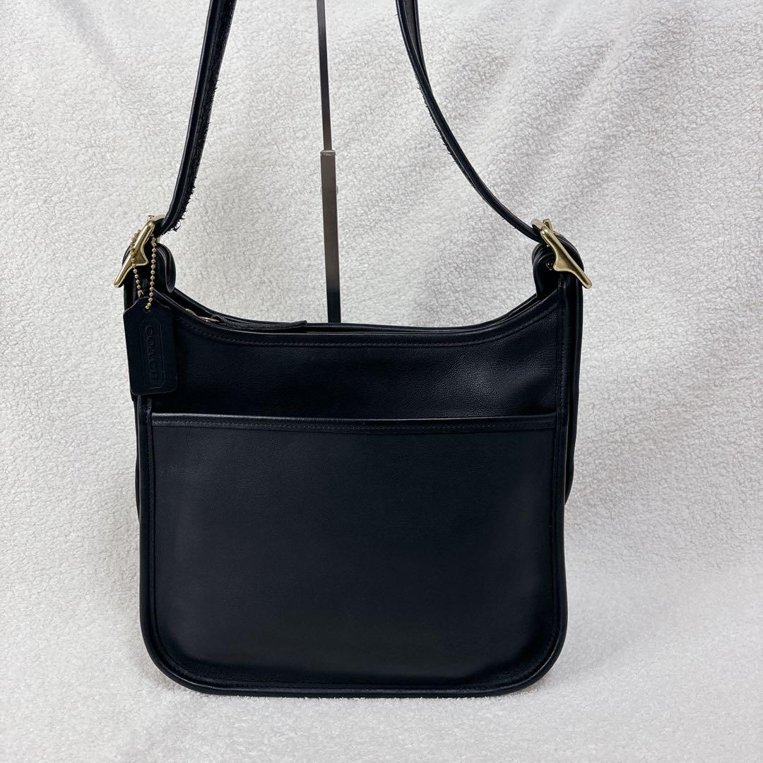 【希少　美品】OLD COACH ショルダーバッグ 9966 グラブタンレザー