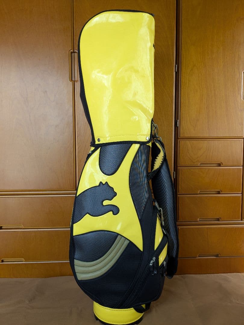PUMA ゴルフバッグ イエロー/ブラック