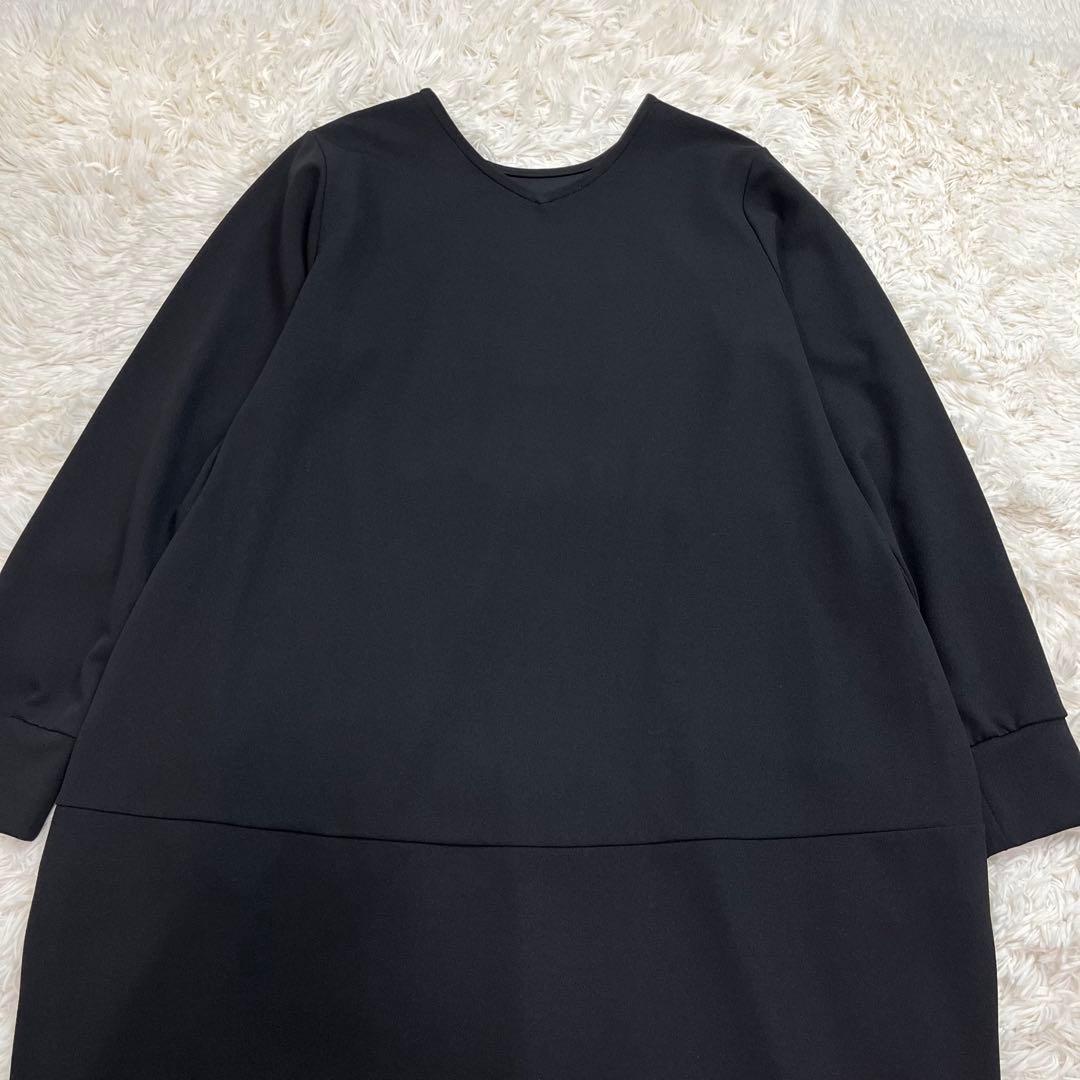 beardsley トロミ コクーン ワンピース オケージョン 防シワ