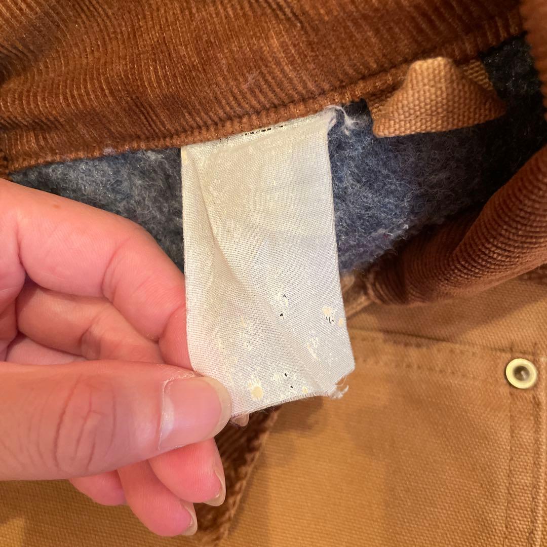 Carhartt チョアコート ダックジャケット カバーオール 裏地ブランケット