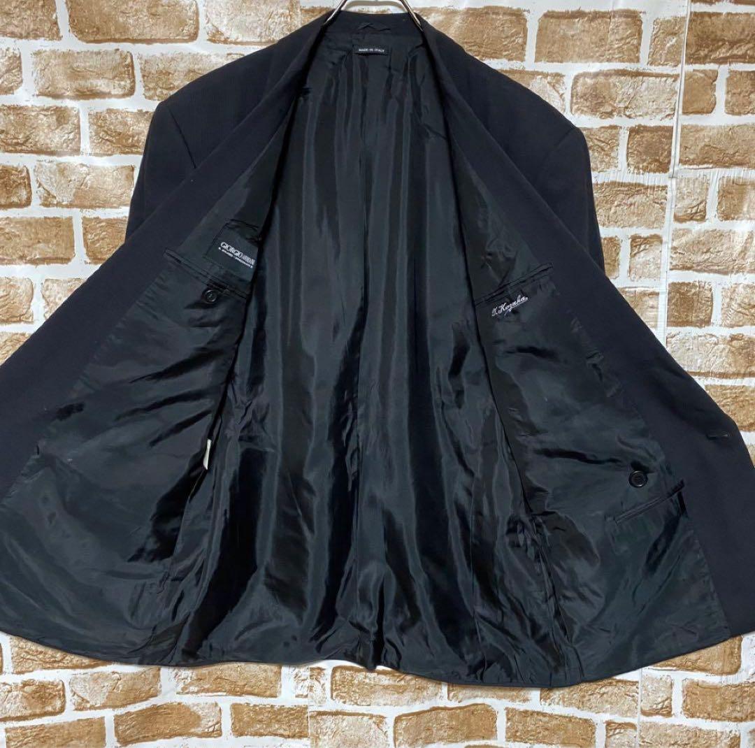 【美品・高級　黒タグ】GIORGIO ARMANI セットアップ　ダブル