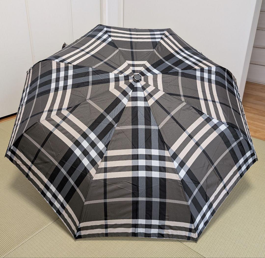 と*ん様 旧ロゴBurberry ノバチェック柄 折りたたみ傘★新品未使用
