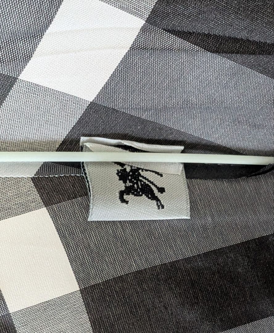と*ん様 旧ロゴBurberry ノバチェック柄 折りたたみ傘★新品未使用