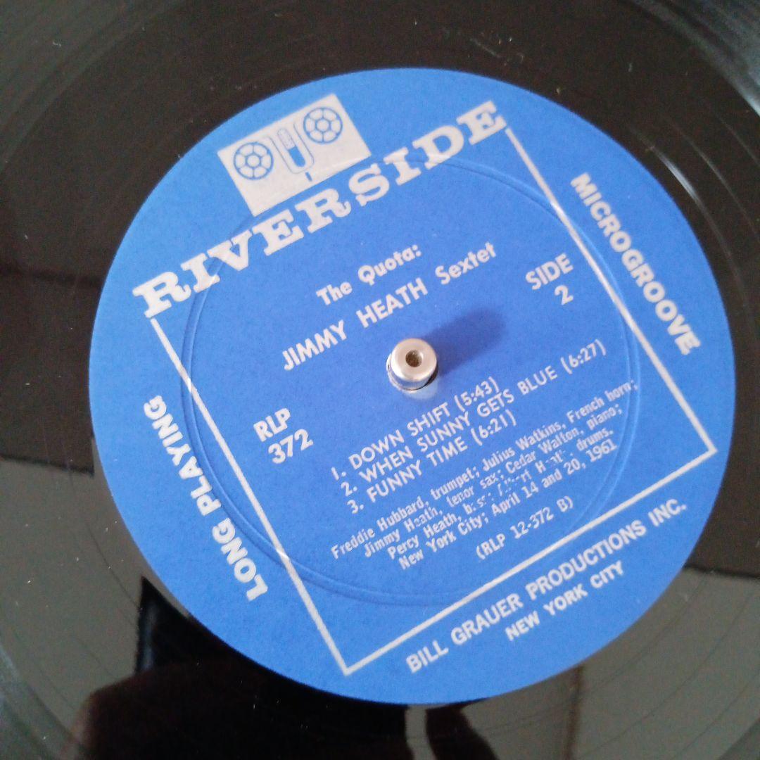 ジャズレコード　ジミー・ヒース/ザ・クォーター